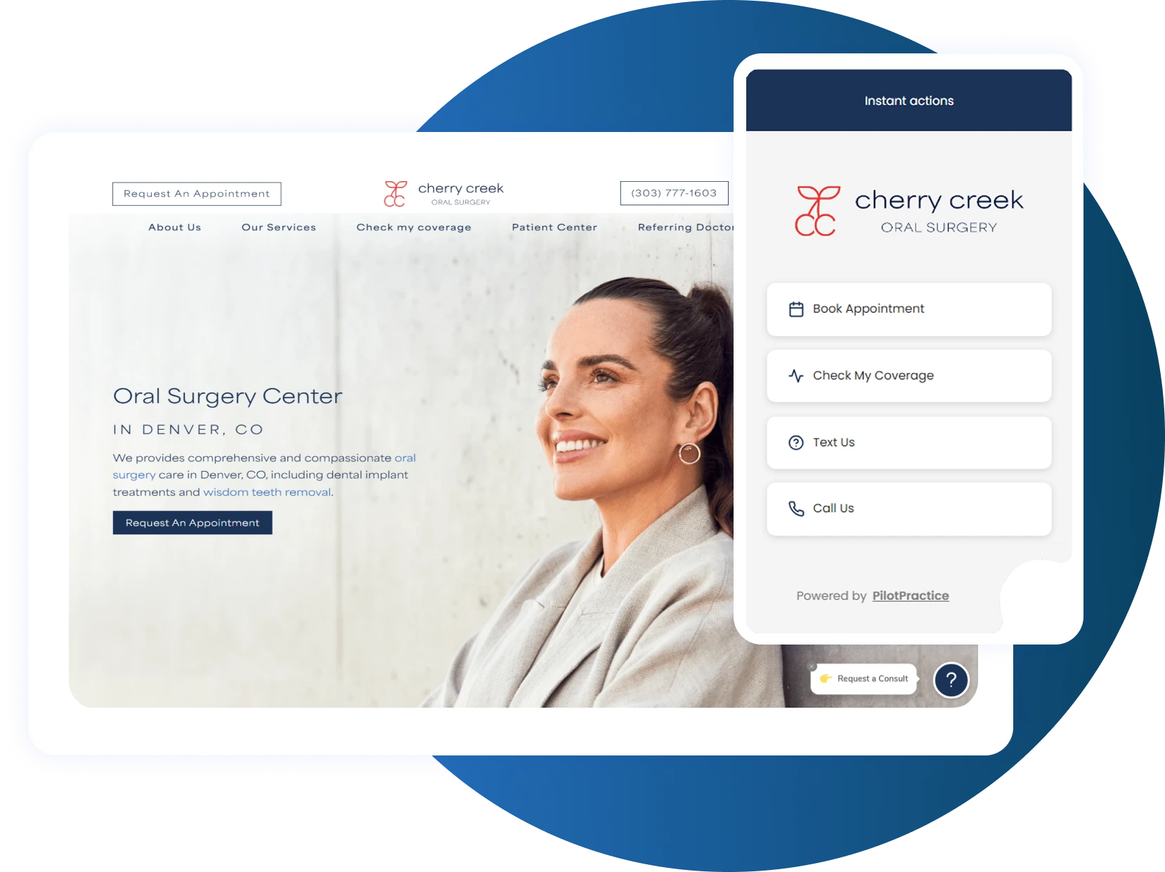 Website Widget Healthcare CRM Marketing Agency Banner