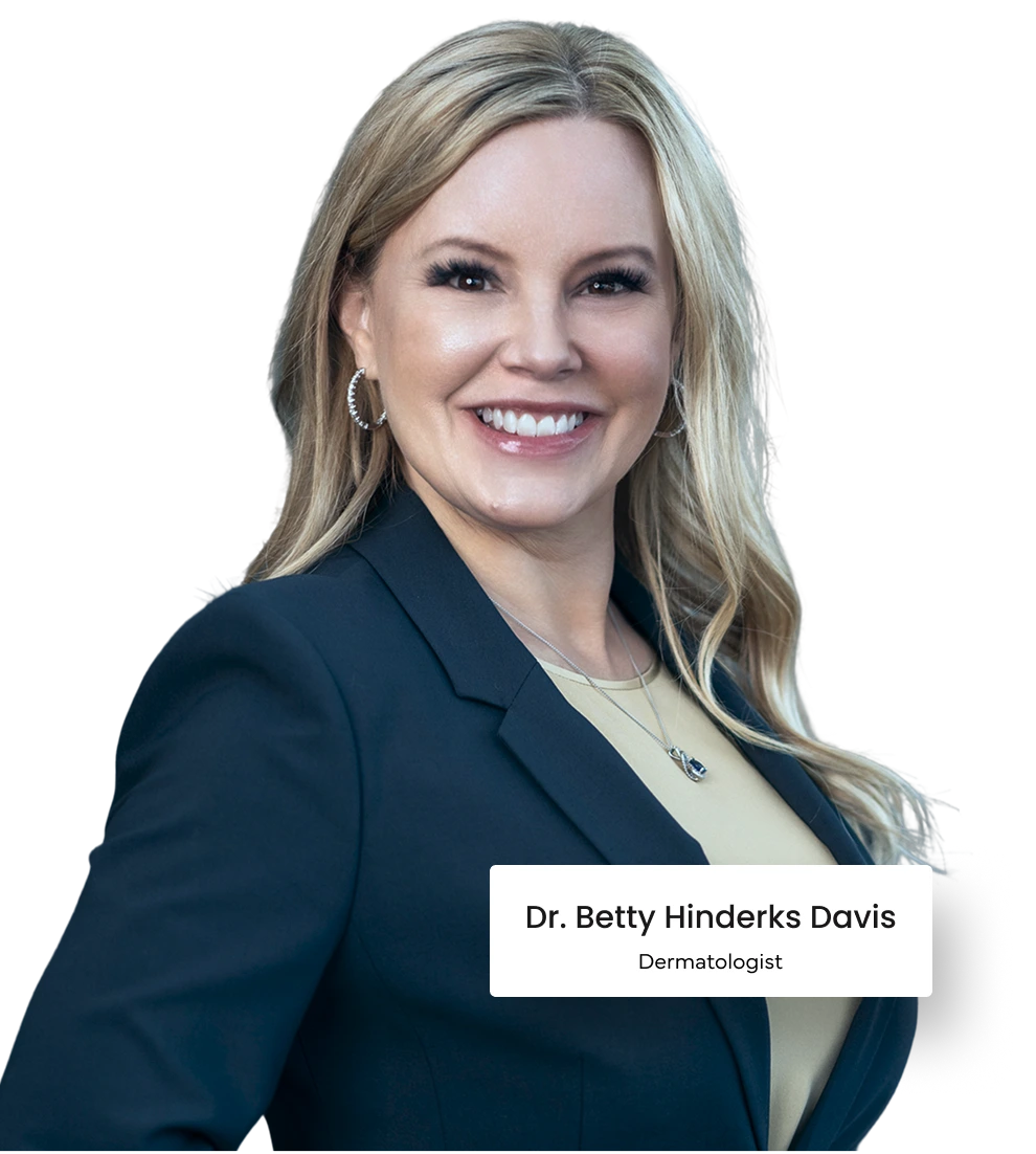 Dermatologists Marketing Company Dr. Betty Hinderks Davis Banner
