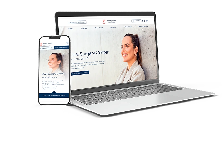 Marketing Dentist Digital Agency Cherry Creek Oral Surgery Banner