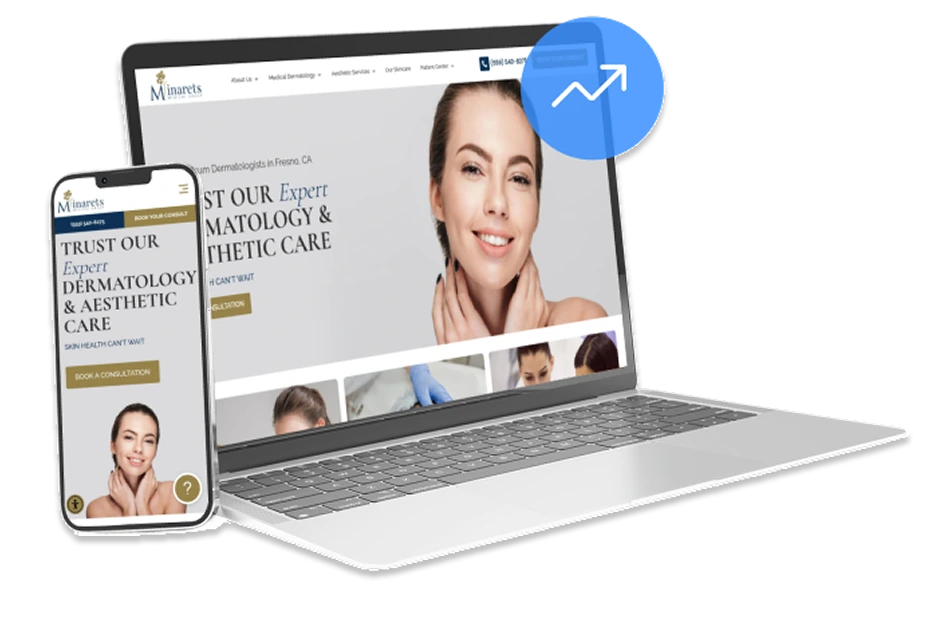 Minarets Medical Group Dermatology Practice Management CRM Software Banner